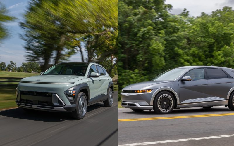 Hyundai Kona 2024 vs Ioniq 5 2024