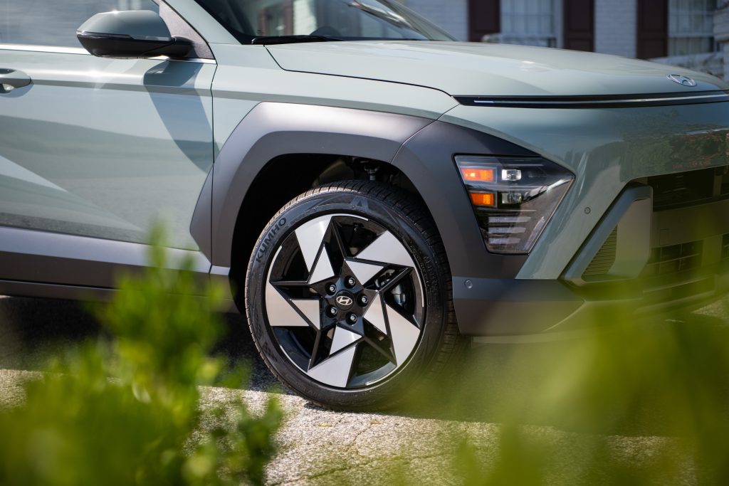 Detalle rueda Hyundai Kona 2024