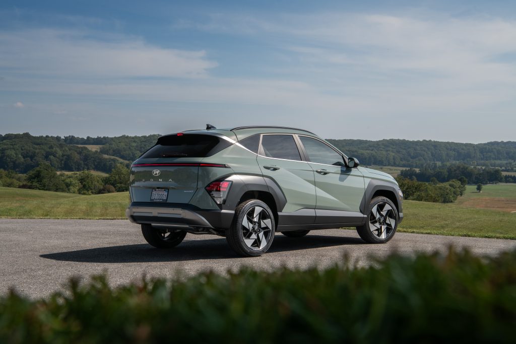 Parte trasera del nuevo Hyundai Kona 2024